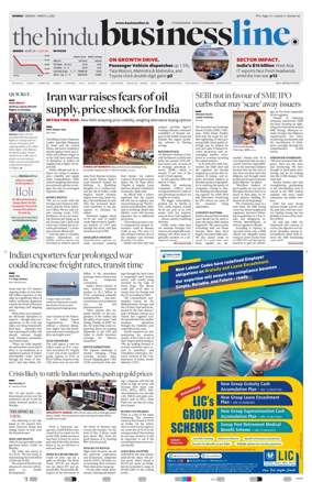 Cover of BusinessLine (Mumbai)