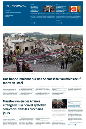 Cover of EuroNews (French Edition)