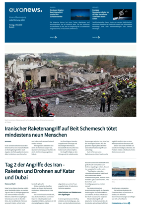 Cover of Euronews (German Edition)