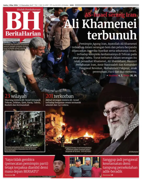 Cover of Berita Harian