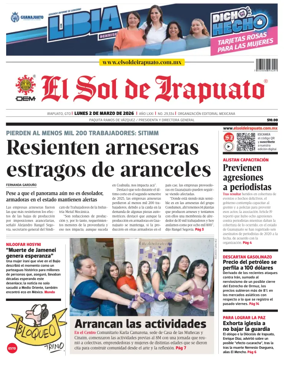 Cover of El Sol de Irapuato