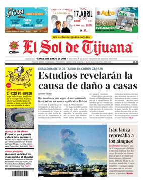 Cover of El Sol de Tijuana