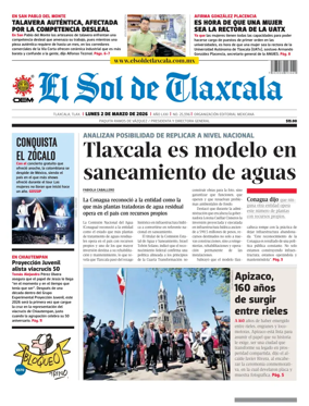 Cover of El Sol de Tlaxcala