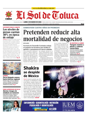 Cover of El Sol de Toluca
