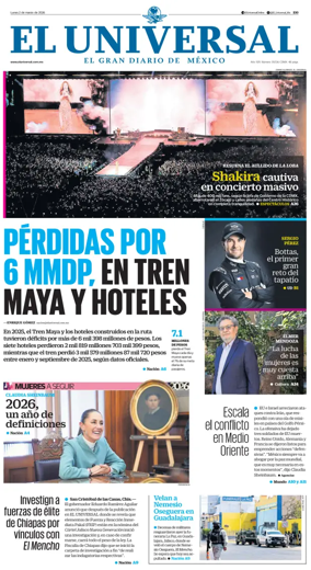 Cover of El Universal