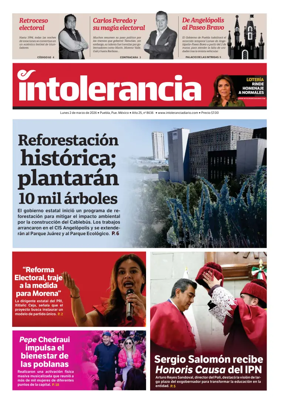 Cover of Intolerancia Diario