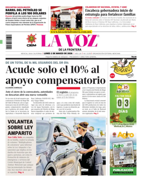 Cover of La Voz de la Frontera