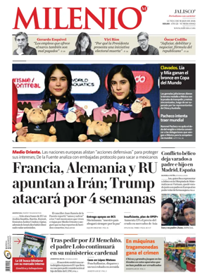 Cover of Milenio Jalisco