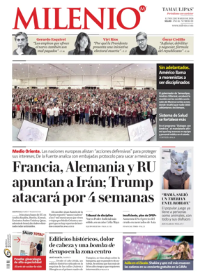 Cover of Milenio Tamaulipas