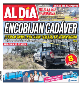 Cover of Periodico Al Dia (Leon)
