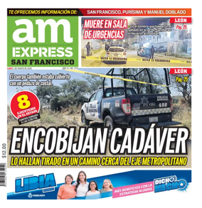 Cover of Periodico AM Express (San Francisco del Ricon)