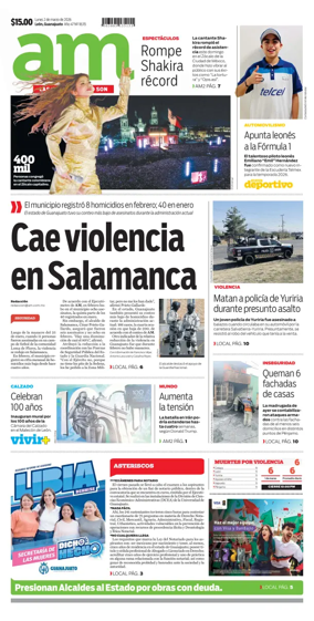 Cover of Periodico AM (Leon)