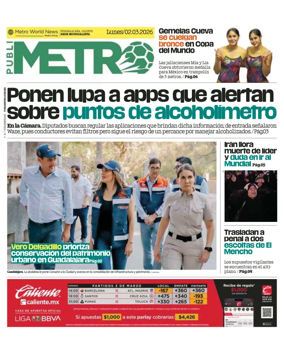 Cover of Publimetro Guadalajara