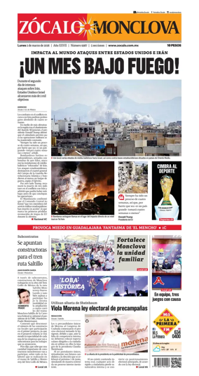 Cover of Zocalo Monclova