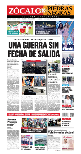 Cover of Zocalo Piedras Negras