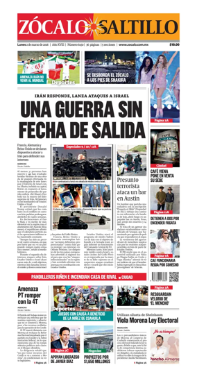 Cover of Zocalo Saltillo