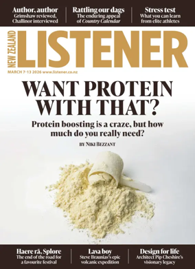 Cover of New Zealand Listener