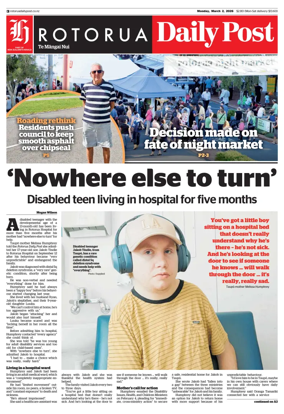 Cover of Rotorua Daily Post