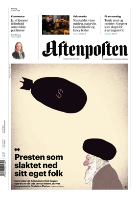 Cover of Aftenposten