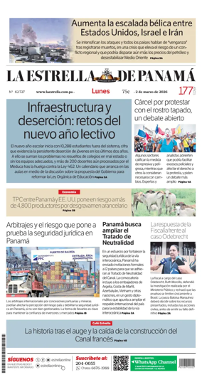 Cover of La Estrella de Panama