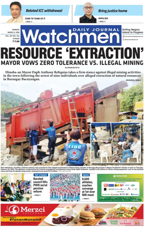 Cover of Watchmen Daily Journal