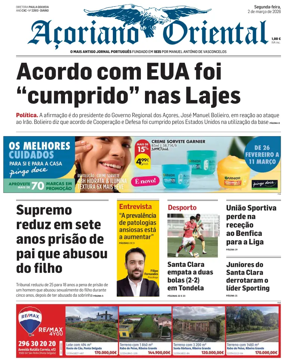 Cover of Acoriano Oriental