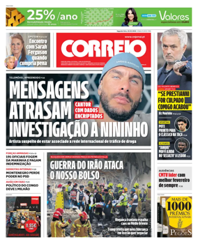 Cover of Correio da Manha