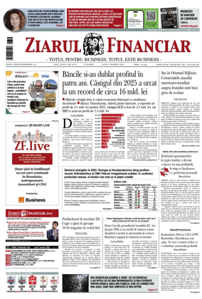 Cover of Ziarul Financiar