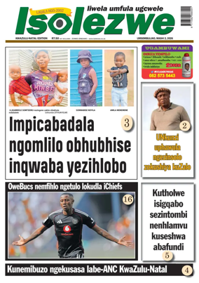 Cover of Isolezwe
