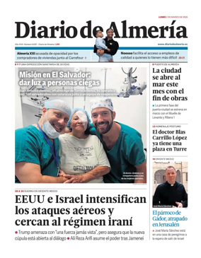 Cover of Diario de Almeria