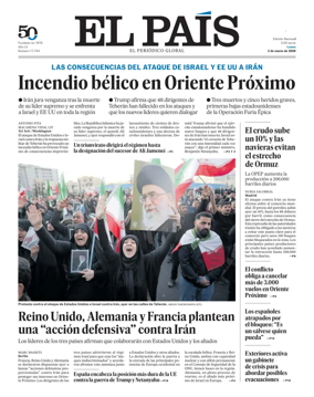 Cover of EL PAIS