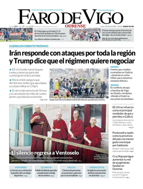 Cover of Faro de Vigo (Ourense)