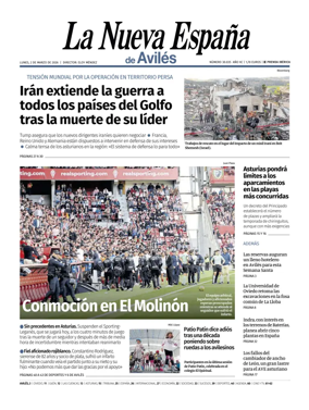 Cover of La Nueva Espana (Aviles)