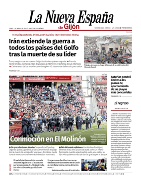 Cover of La Nueva Espana (Gijon)
