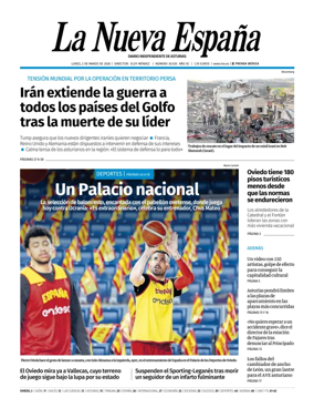 Cover of La Nueva Espana (Oviedo)