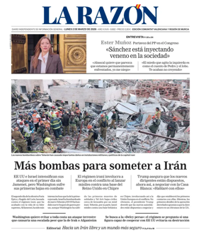 Cover of La Razon (Levante)