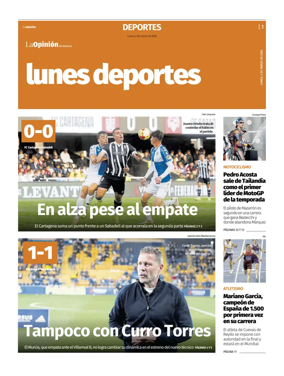 Cover of Lunes Deportes