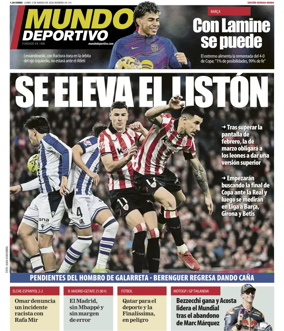 Cover of Mundo Deportivo (Bizkaia-Araba)