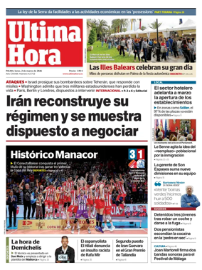 Cover of Ultima Hora