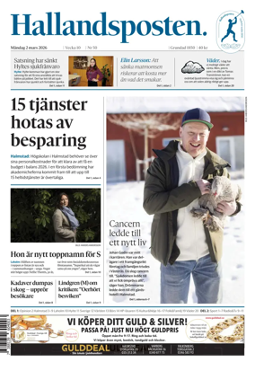 Cover of Hallandsposten
