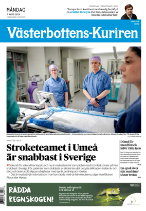 Cover of Vasterbottens-Kuriren
