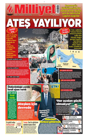 Cover of Milliyet