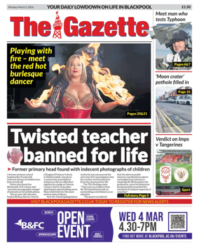 Cover of Blackpool Gazette