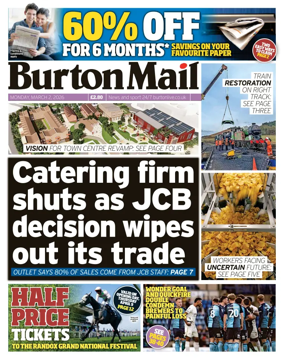Cover of Burton Mail