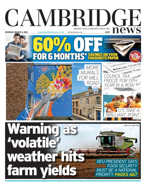 Cover of Cambridge News