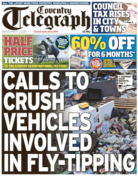 Cover of Coventry Telegraph
