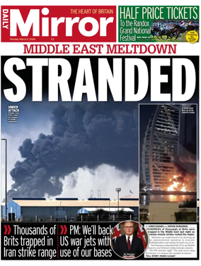Cover of Daily Mirror
