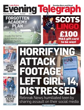 Cover of Evening Telegraph (First Edition)