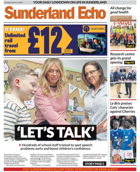 Cover of Sunderland Echo