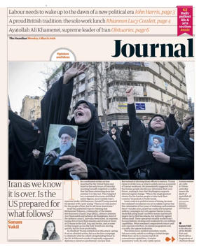 Cover of The Guardian e-paper Journal